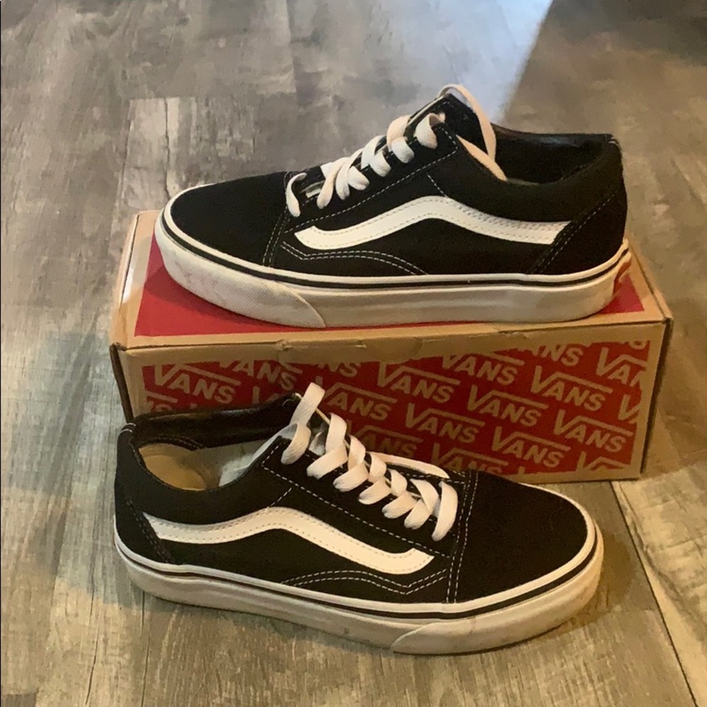 VANS woman black/white